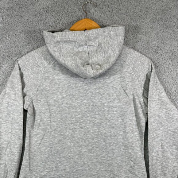 The North Face Womens Gray Long Sleeve Drawstring Pullover Hoodie Size Small - Picture 4 of 11